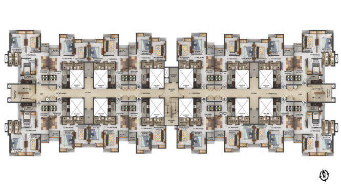 Omaxe Plots Vrindavan Plot Layout