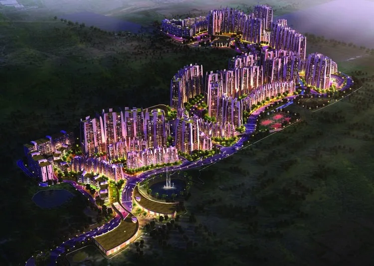 Modern low-rise apartments and luxury villas at Prestige Sancoale Goa