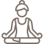 Meditation deck overlooking the river at Sobha River Edge Kozhikode