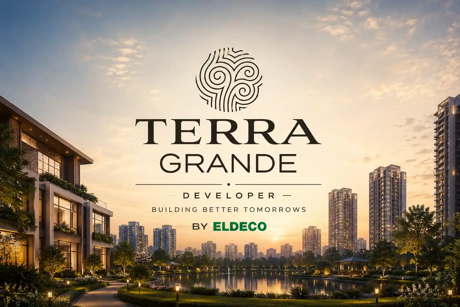 Terra Grande official logo – India's trusted luxury real estate brand for estate villas and premium homes