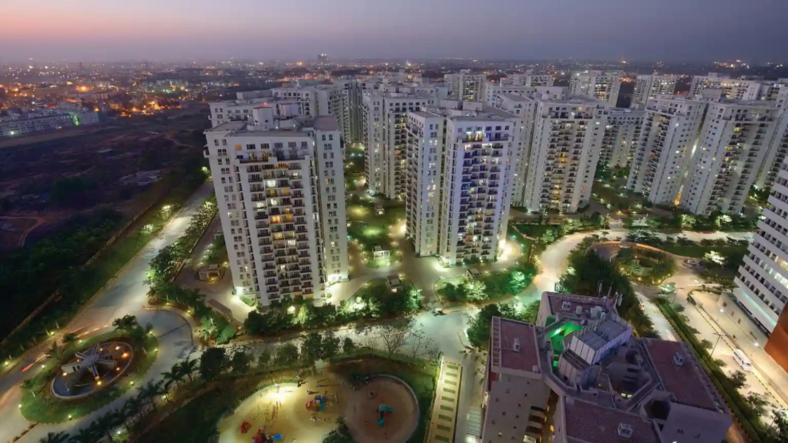 Aerial view of Yugen Golfers Paradise Mopa township